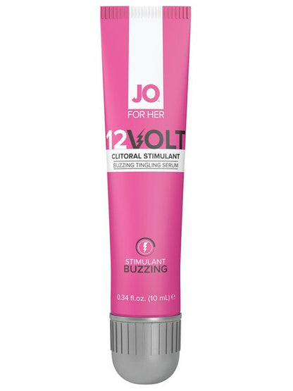 JO® 12 VOLT oil-based clitoral stimulant (tingling & buzzing)