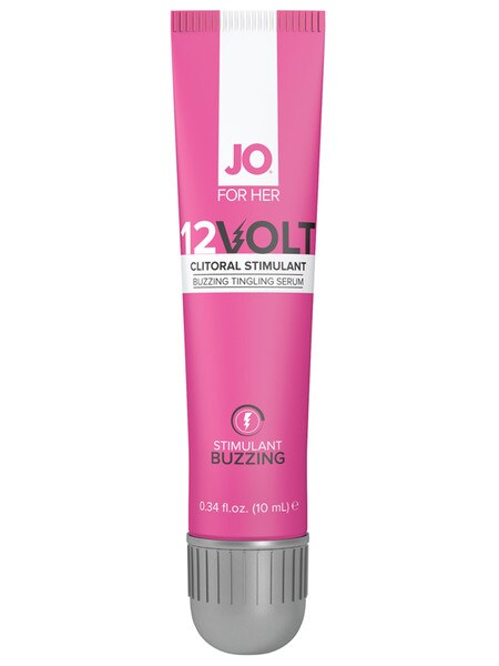 JO® 12 VOLT oil-based clitoral stimulant (tingling & buzzing)