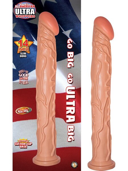All American Ultra Whopper 14 in. Slim Dong with suction base