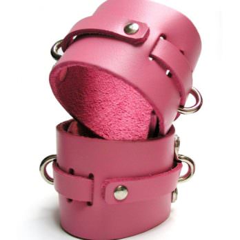 Kink Lab Leather Ankle Cuffs