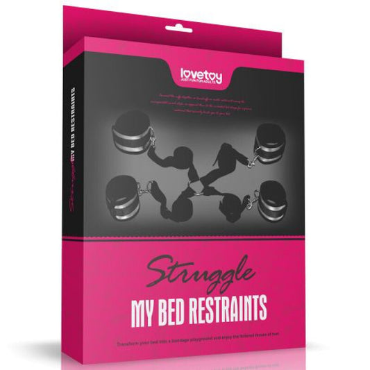 Lovetoy "Struggle" My Bed Restraints