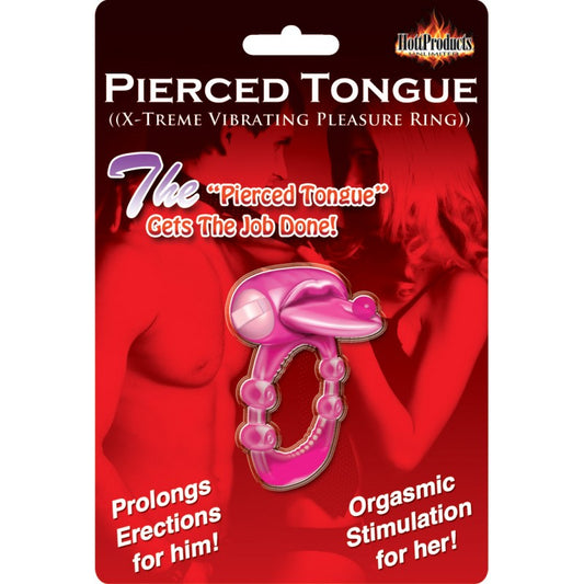 Pierced Tongue Cock Ring