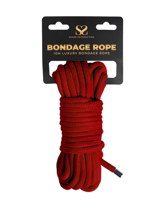 Share Satisfaction Luxury Bondage Rope - 10M