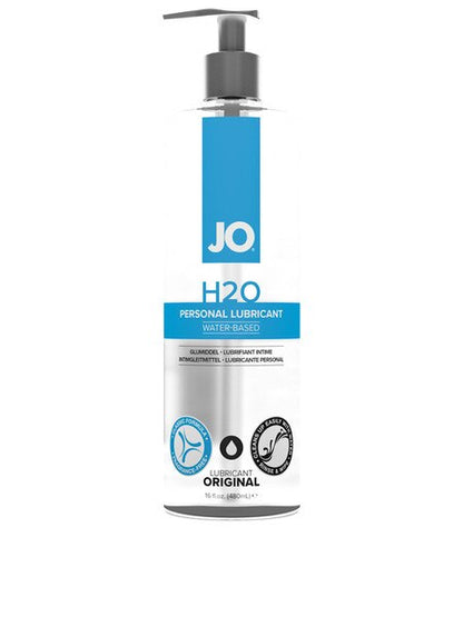 JO H2O water-based lubricant 480ml bottle