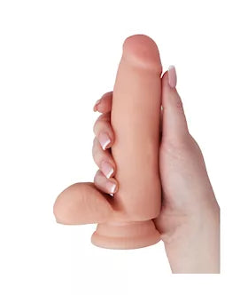 💖 Nood Realistic Suction Cup Dildo – Smooth Silicone Pleasure Toy ✨