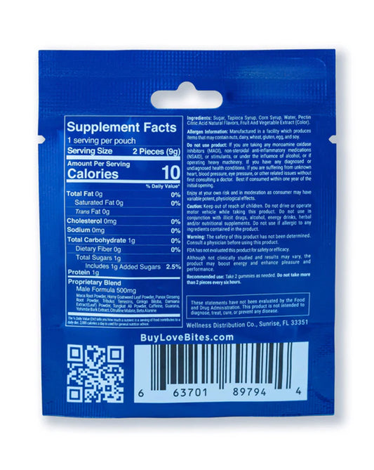 Love Bites Male Enhancement Gummies