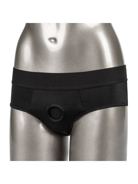 Calexotics Her Royal Harness Backless Brief S/M