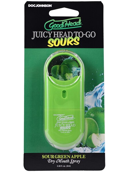 GoodHead - Juicy Head Dry Mouth Spray To-Go - Sour Green Apple