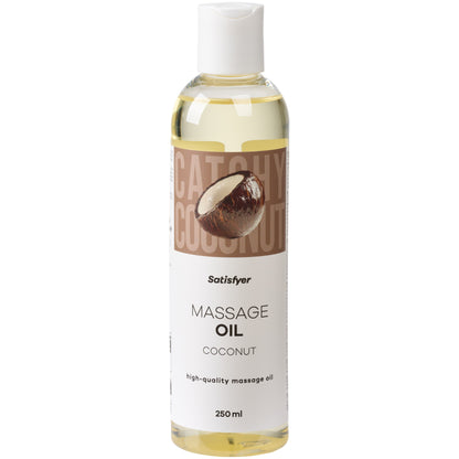 Satisfyer Massage Oil – Coconut 🥥✨