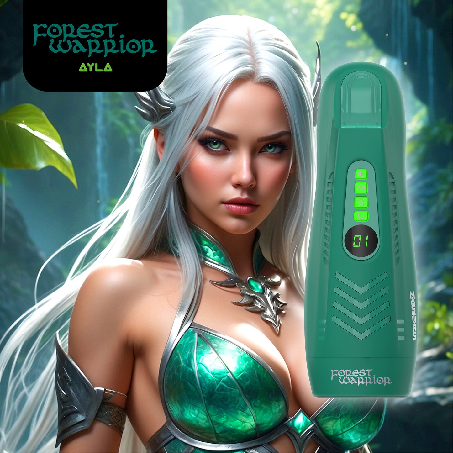 🌲 Masturs Ayla Forest Warrior Masturbator