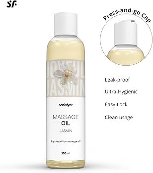 Satisfyer Massage Oil – Jasmine 🌸✨
