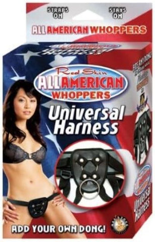 All American Whoppers Universal Harness - Black