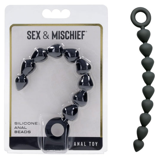 Sex & Mischief Silicone Anal Beads