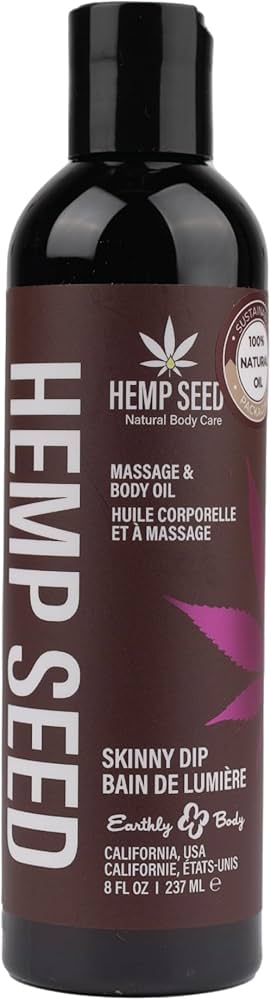 Hemp Seed Massage Lotion - Skinny Dip 237ml