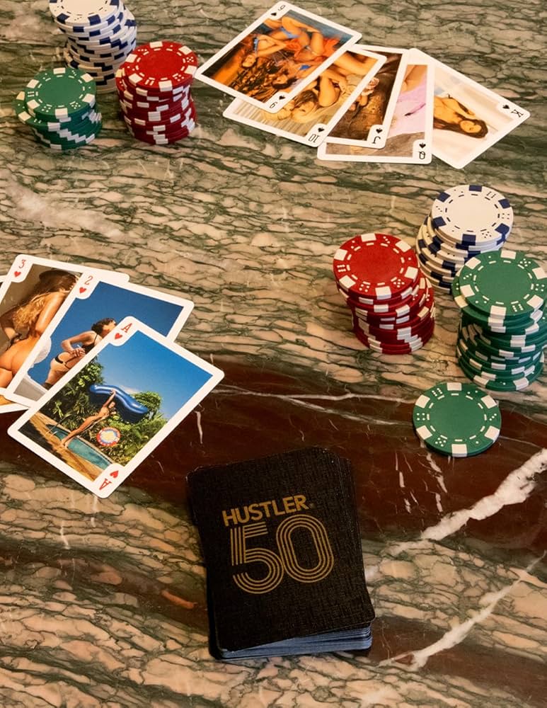 Hustler 50 Full Nude Playing Cards