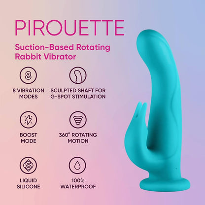 Pirouette Rabbit Vibrator  🔥