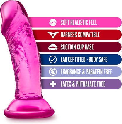 B Yours Sweet N' Small 4 Inch Suction Cup Dildo – Pink