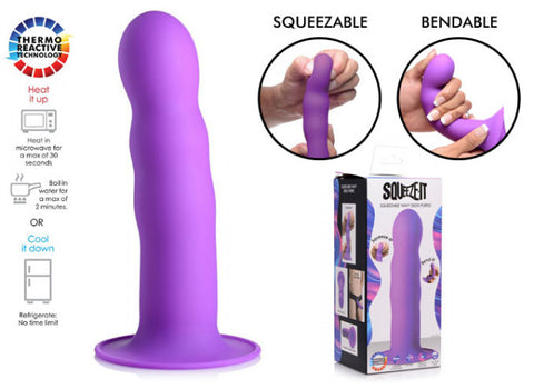 Squeeze-It Dildo - Pink Available