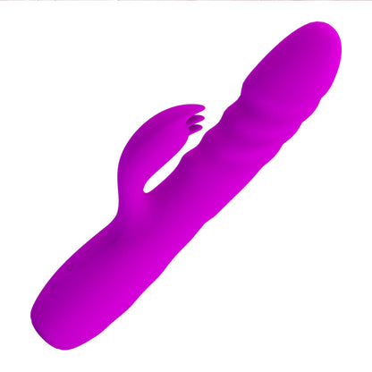 Party Up Thrusting Silicon Vibrator - Bob