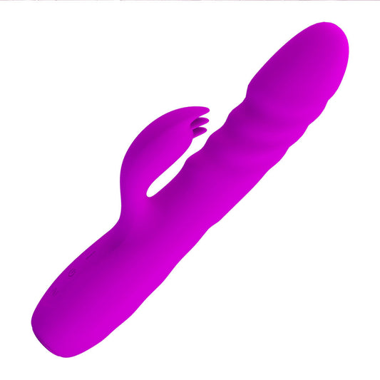 Party Up Thrusting Silicon Vibrator - Bob