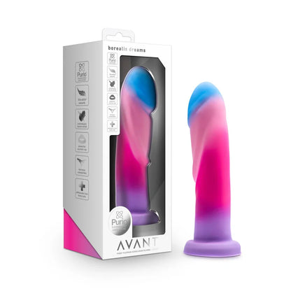 🌈 Avant Borealis Dreams Cotton Candy Silicone Dildo