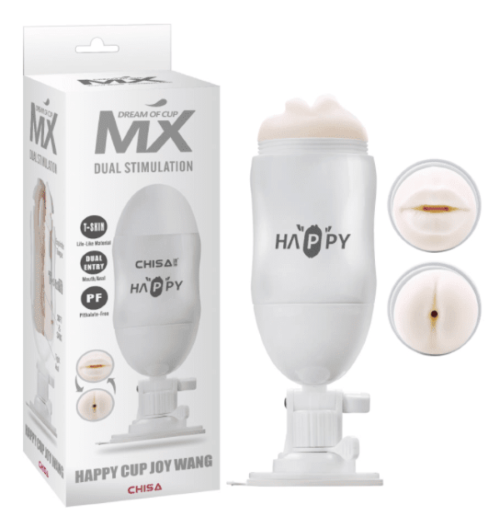 MX Dual Stimulation, Happy Cup Joy Male Masturbator