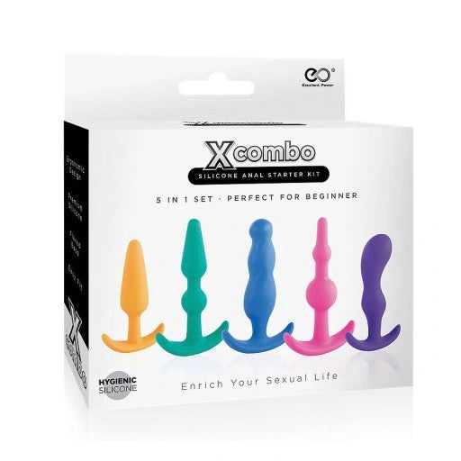 🌈 Excellent Power – X Combo 5‑in‑1 Silicone Starter Kit (Multi‑Colours)