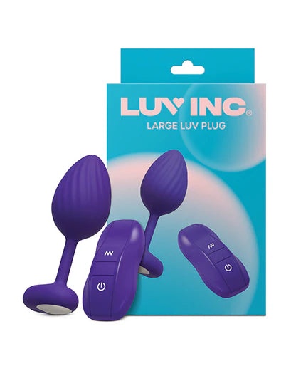 Luv Inc. Luv Plug – Small, Medium & Large (Purple)