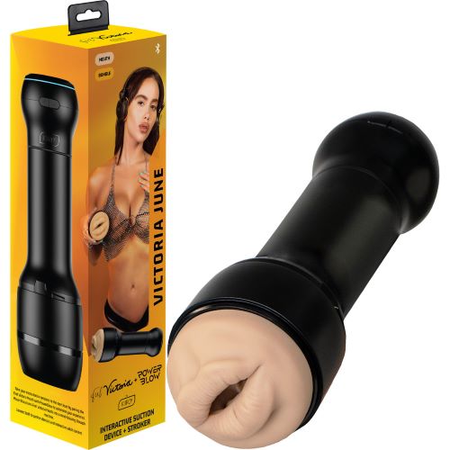 KIIROO POWERBLOW WITH FEEL VICTORIA MOUTH STROKER