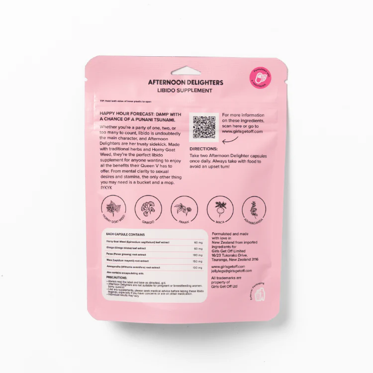 Afternoon Delighters Libido Supplement