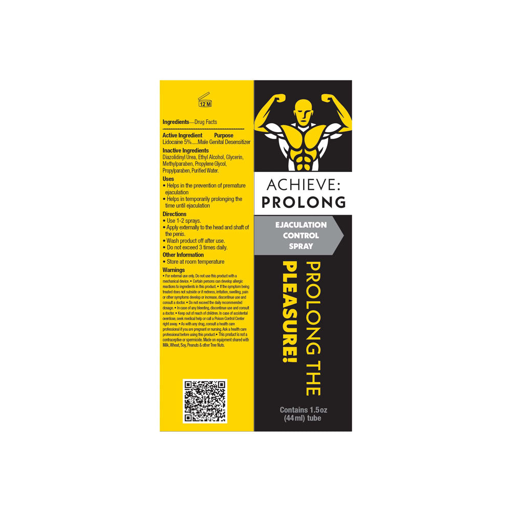💙 Achieve Prolong Ejaculation Control Spray for Men – 29ml