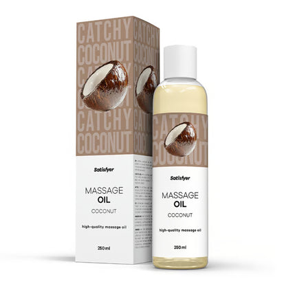Satisfyer Massage Oil – Coconut 🥥✨