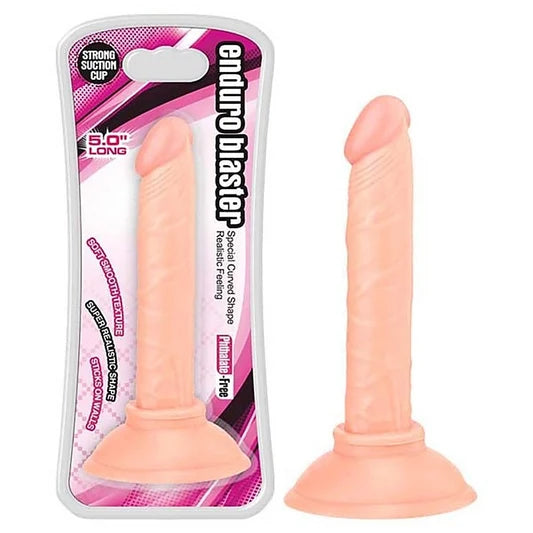 Lovetoy Enduro Blaster 5 Inch Realistic Suction Cup Dildo – Flesh