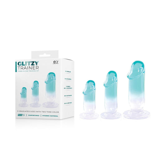 Glitzy Three In One Anal Training Kit