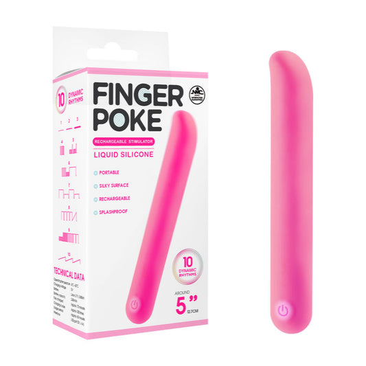 Finger Poke Bullet - Purple Or Pink Available