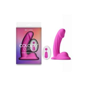 Colours Curve 5" Vibrating Dildo
