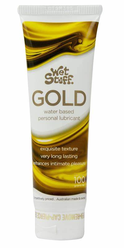 Wet Stuff Water Based Lubricant Gold 100g
