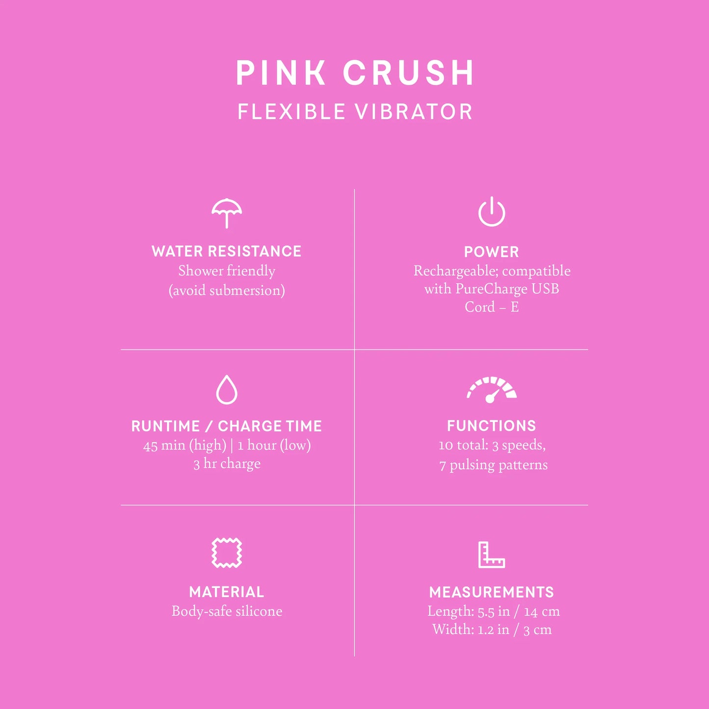 Crush by Pretty in Pink – Mini Thruster 💕🔥
