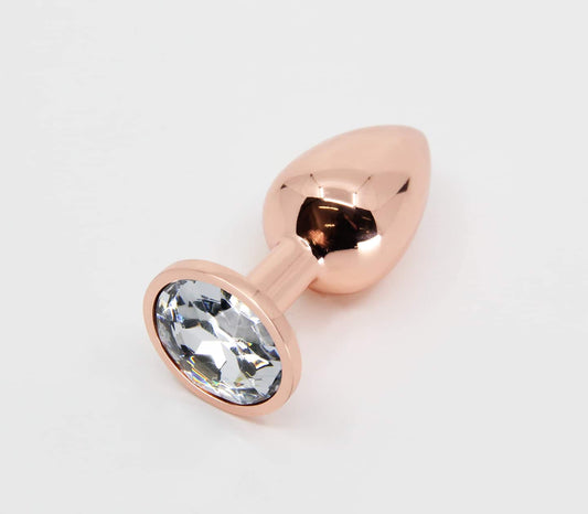 Love In Leather Gold Plug