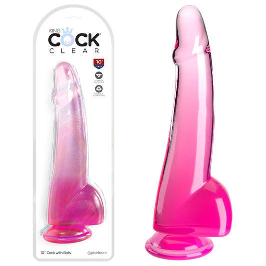 King Cock Pink 10 Inch Dong