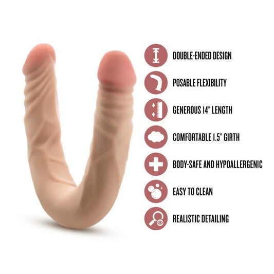 Dr Skin 14 Inch Double Dong