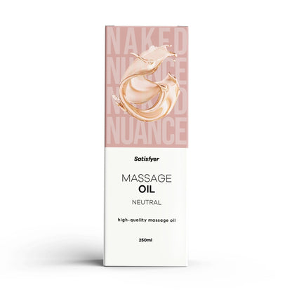 Satisfyer Massage Oil – Neutral 🤍✨