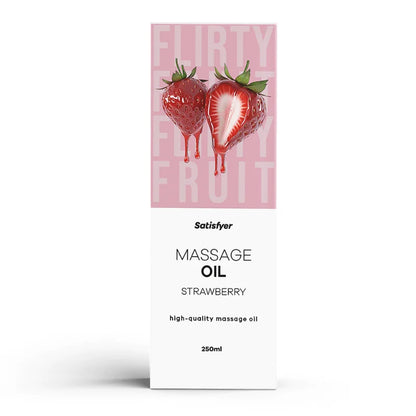 Satisfyer Massage Oil – Strawberry 🍓✨