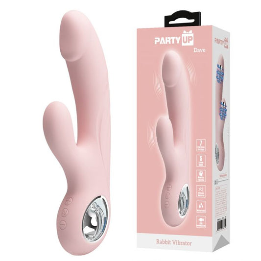 Party Up Rabbit Vibrator - Dave