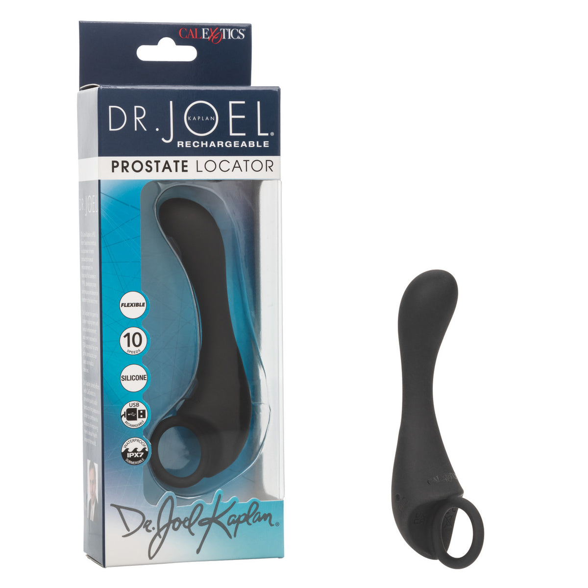 Dr. Joel Kaplan Rechargeable Prostate Locator in black