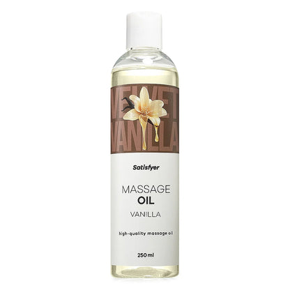 Satisfyer Massage Oil – Vanilla 🤍✨
