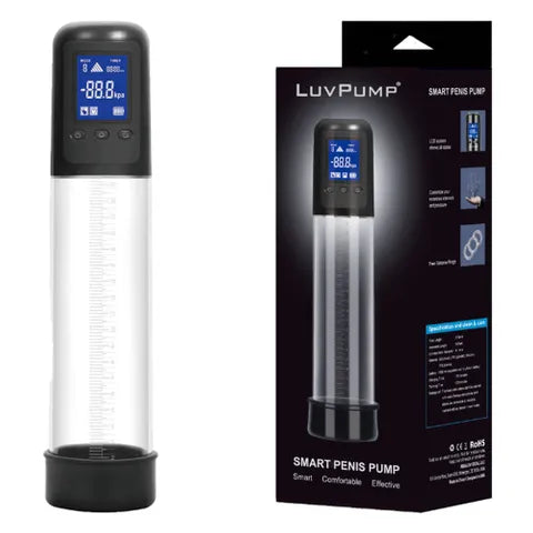 LuvPump Smart Penis Pump – Rechargeable 🖤🔥
