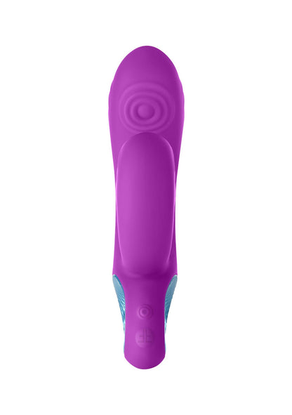 FemmeFunn Cora purple rabbit vibrator dimensions and insertable length