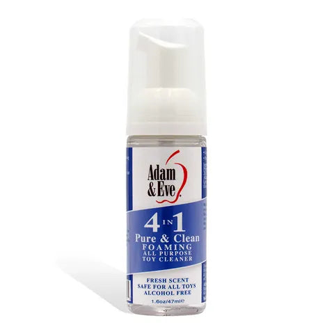Adam & Eve Pure and Clean 4-In-1 Foaming Toy Cleaner