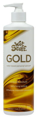 Wet Stuff Water Based Lubricant Gold 550g